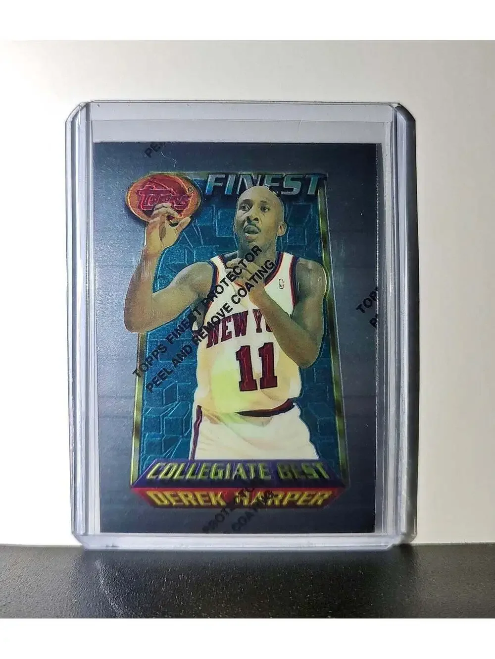 Derek Harper 1994-95 Topps Finest #257 Collegiate Best